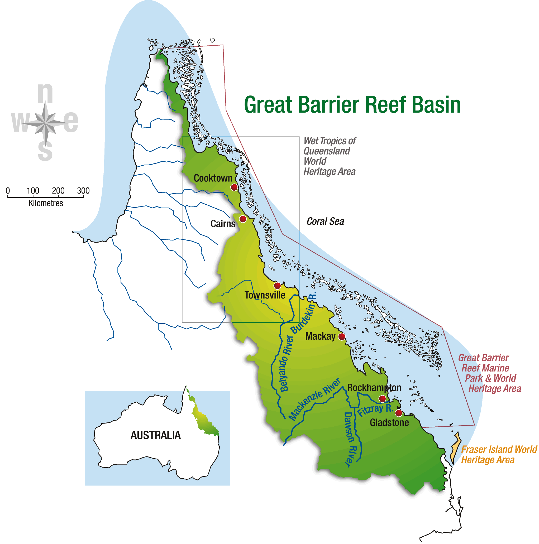 great barrier reef map Losing The Pristine Coral Bleaching Strikes In North Great